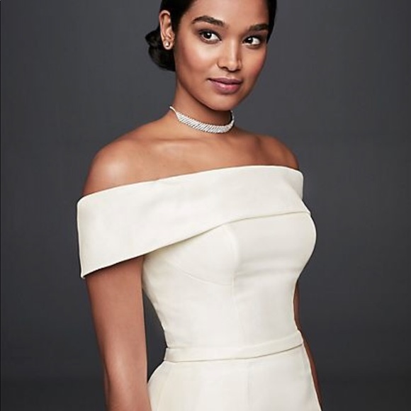 Mikado trumpet wedding dress Clearance